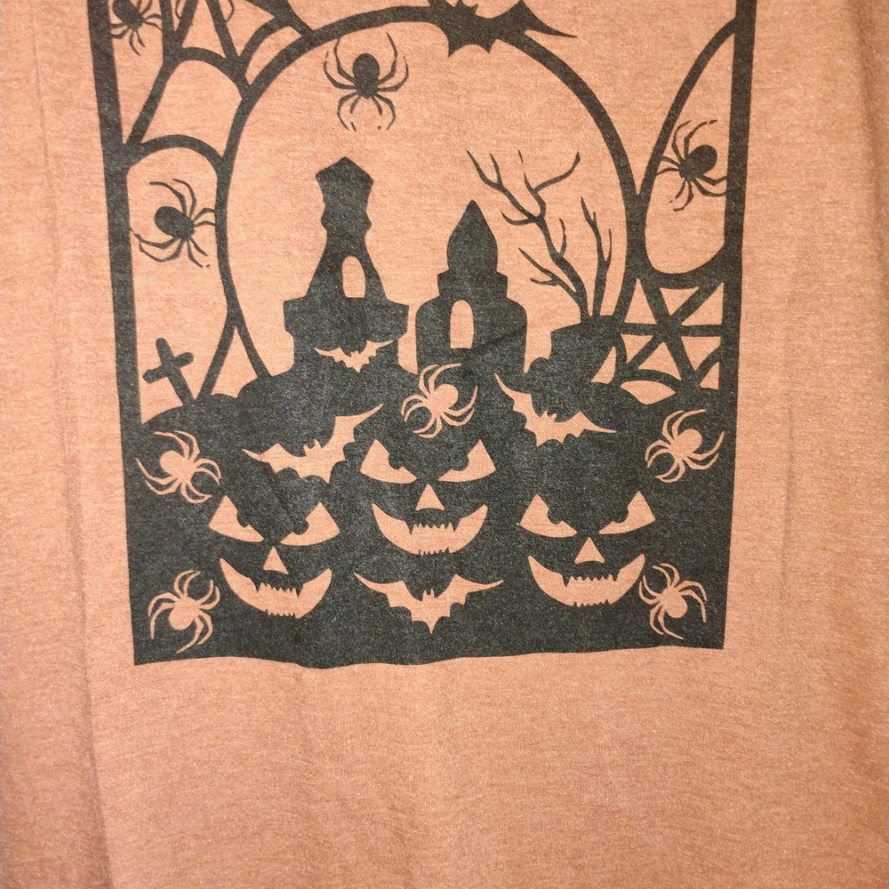 🌟Halloween Graphic Short Sleeve Tee Small PTP 22"